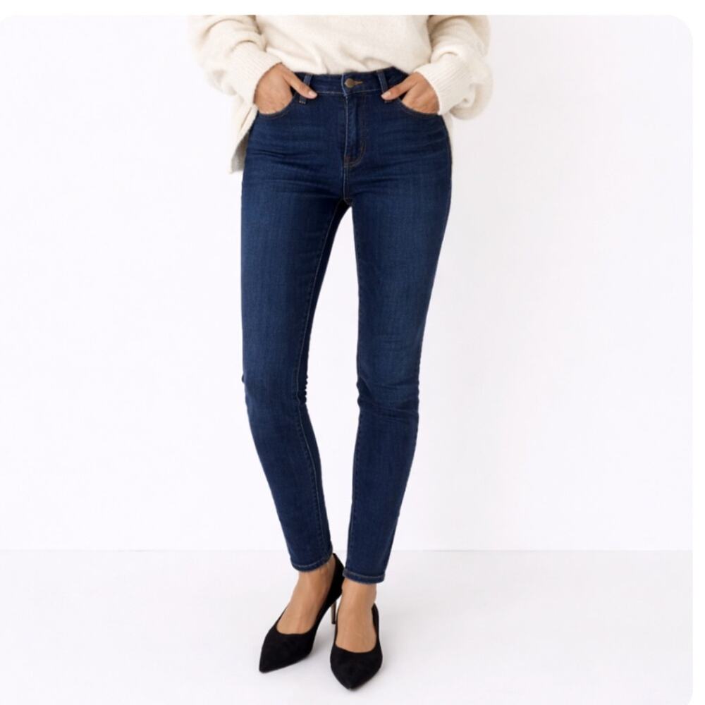 MARCIANO GUESS Stiletto No. 97 Dark Blue Skinny Jeans Size 27